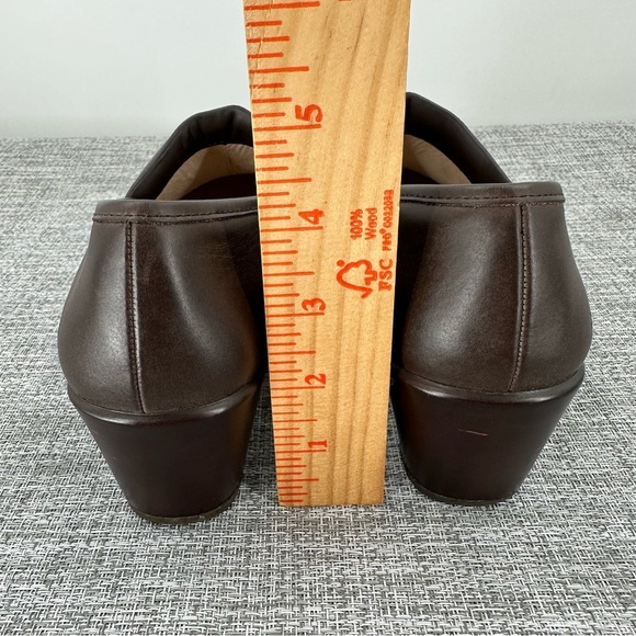 JBU Jambu Cordoba Slip on Clogs Shoes US 7 M Brown Leather Comfort - Picture 7 of 16